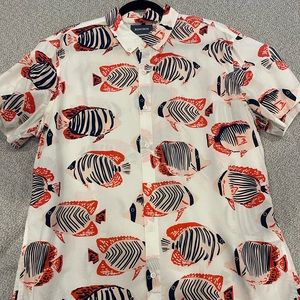 Bonobos Tropical Fish Riveria Shirt